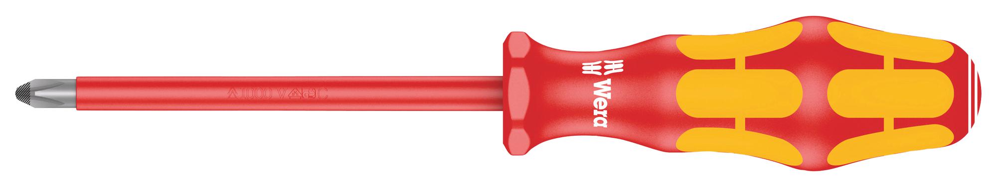 6154 SCREWDRIVER, VDE, PHILLIPS NO.2X100MM WERA