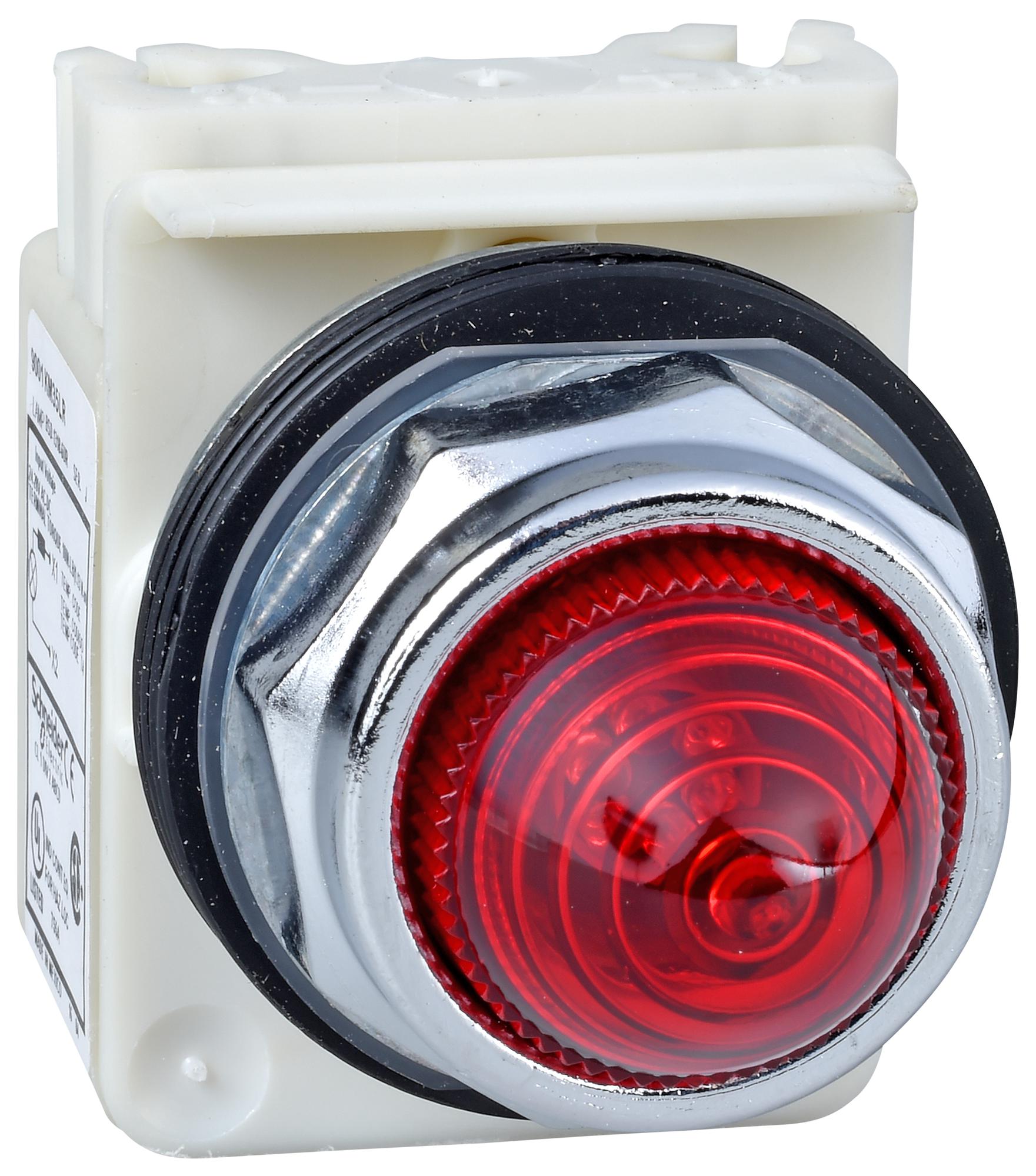 9001KP5R9 INCANDESCENT INDICATOR, BA9S, DOME, 30MM SCHNEIDER ELECTRIC