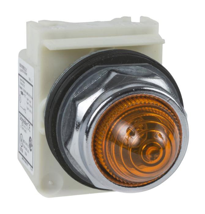 9001KP7A9 INCANDESCENT INDICATOR, BA9S, DOME, 30MM SCHNEIDER ELECTRIC