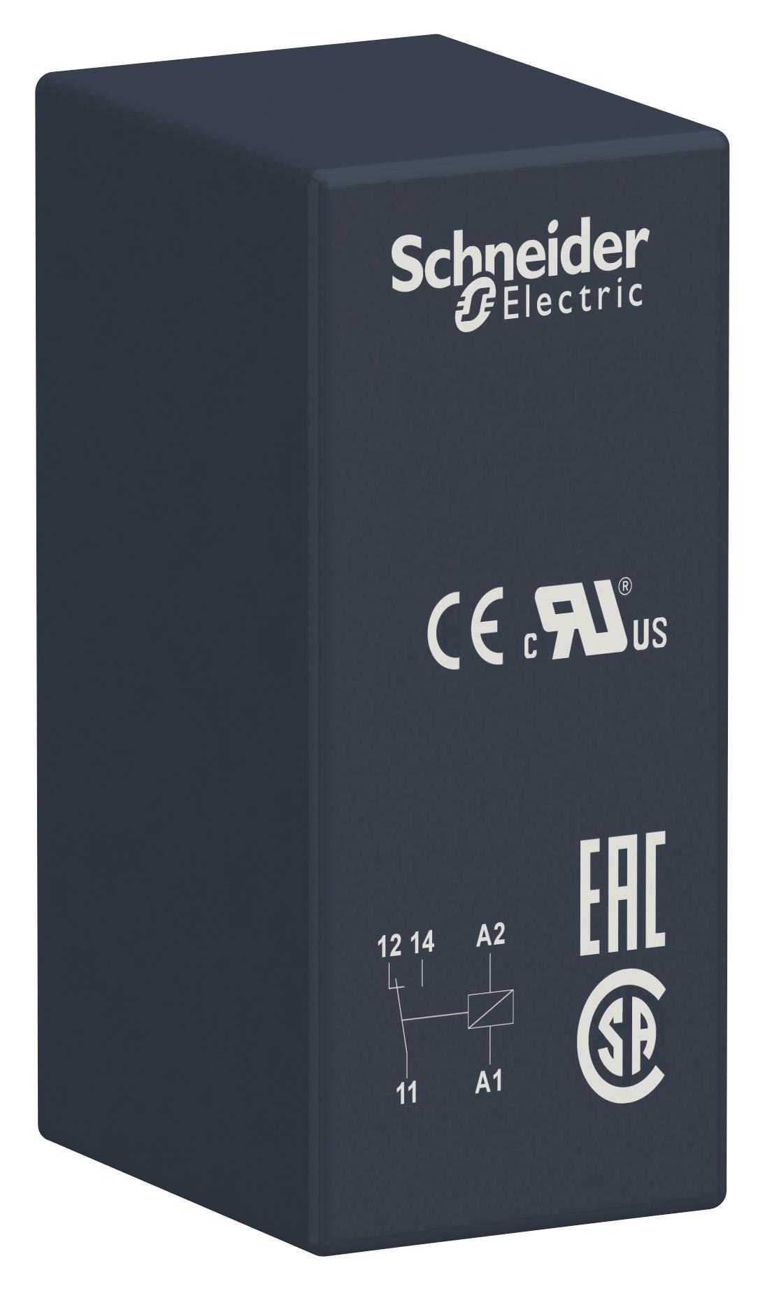 RSB1A120E7 POWER RELAY, SPDT, 12A, 250VAC SCHNEIDER ELECTRIC