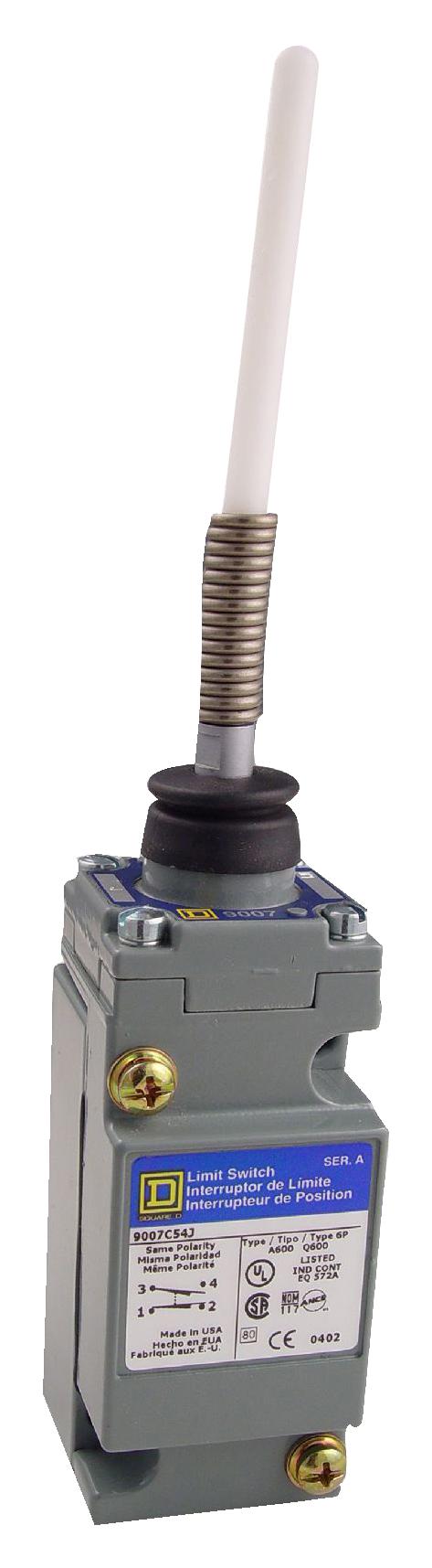 9007C54JM11 LIMIT SWITCH, SPDT-DB, 1.2A, 600VAC SCHNEIDER ELECTRIC