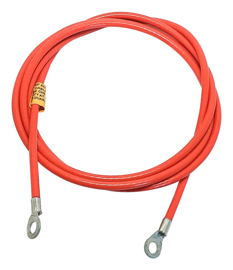 AI-000504-60. GROUND CORD, M6 LUG-M6 LUG, 1.52M MUELLER ELECTRIC