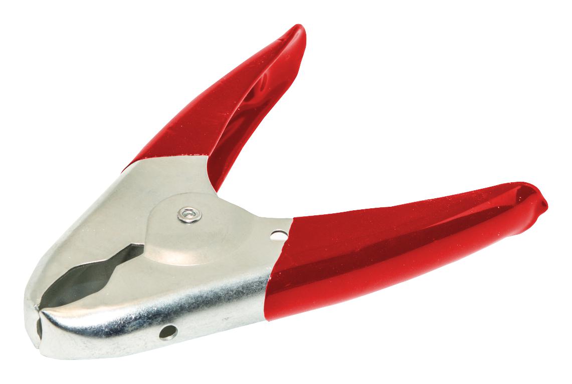 BU-114-2. PARROT CLIP, 48MM, RED, 300A MUELLER ELECTRIC