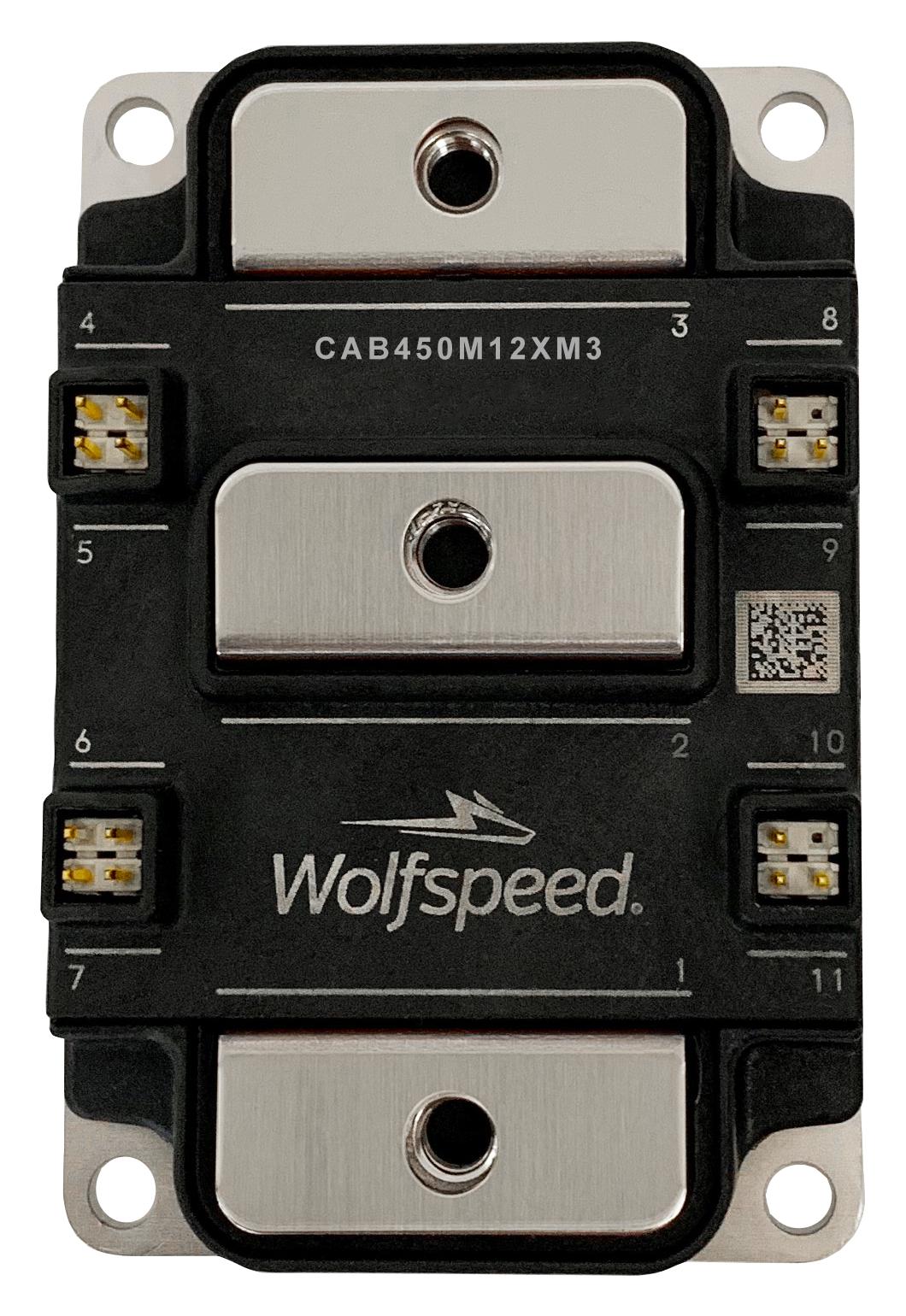 CAB450M12XM3 MOSFET MODULE, DUAL N CH, 1.2KV, 450A WOLFSPEED