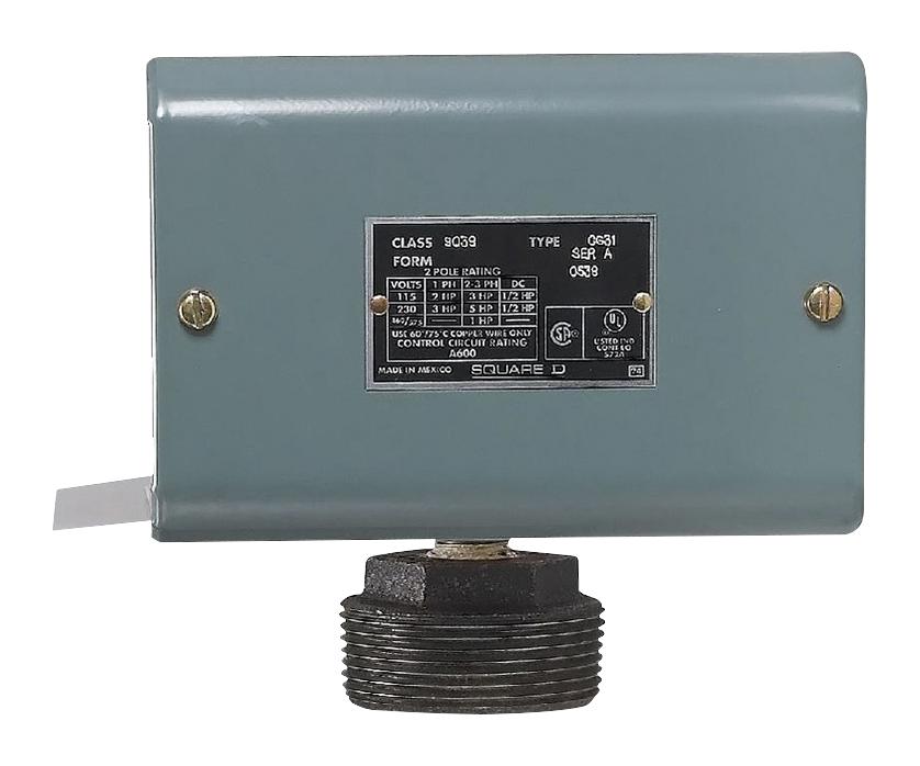 9038CG36 FLOAT SWITCH, 4NC, DPST-DB, STEEL TELEMECANIQUE SENSORS