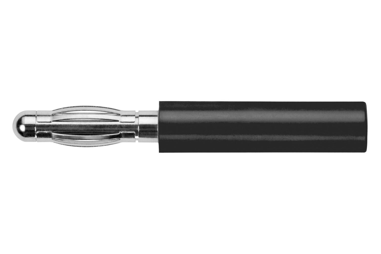 A 40-20 NI / SW ADAPTER, BANANA, PLUG, 10A, BLK, SOLDER SCHUTZINGER