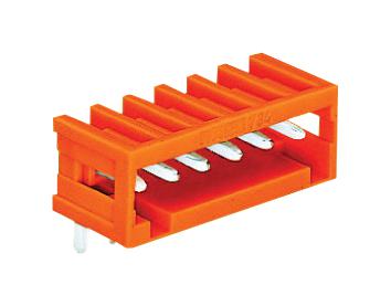 734-268 TERMINAL BLOCK, HEADER, 8WAY, TH R/A WAGO