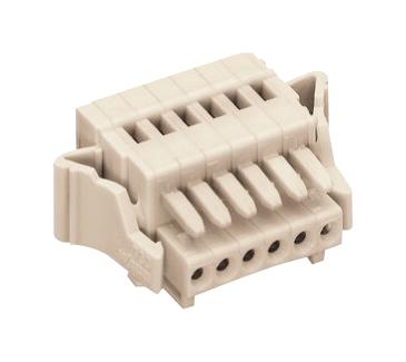 733-108/037-000 1-CONDUCTOR FEMALE PLUG WAGO