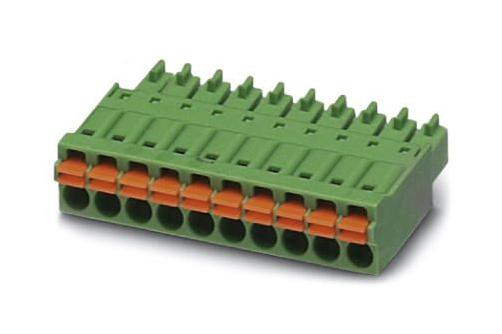 FMC 1,5/ 2-ST-3,5 VPE500 TERM BLK, PLGG, 2WAY, 3.5MM, PUSH IN PHOENIX CONTACT