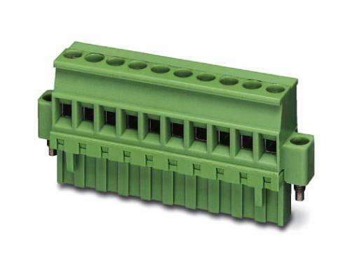 MVSTBR 2,5/ 3-STF-5,08 BK TERMINAL BLOCK, PLUGGABLE, 3WAY PHOENIX CONTACT
