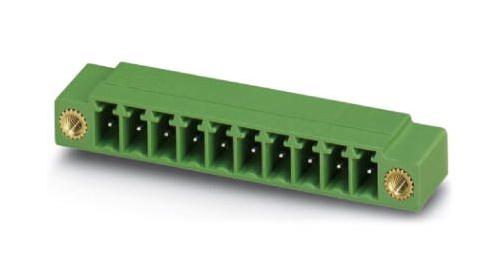 MC 1,5/13-GF-3,81 TERMINAL BLOCK, HEADER, 13WAY, TH R/A PHOENIX CONTACT