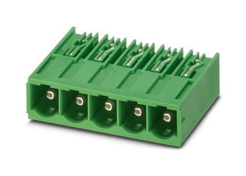 PC 6-16/ 4-G1-10,16 TERMINAL BLOCK, HEADER, R/A, 4WAY, TH PHOENIX CONTACT