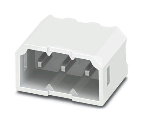 PTSM 0,5/ 3-HH-2,5-THR WH R32 TERMINAL BLOCK, HEADER, R/A, 3WAY, TH PHOENIX CONTACT