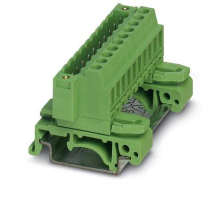 UMSTBVK 2,5/ 7-GF-5,08 DIN RAIL TB, PLUG-IN BLOCK, 7WAY, 12AWG PHOENIX CONTACT