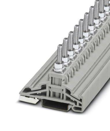 HV M5/1 HIGH CURRENT TERMINAL BLOCK, 1WAY, GREY PHOENIX CONTACT