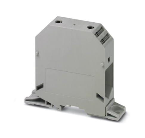 UKH 150-F DINRAIL TERMINAL BLOCK, 2WAY, GRY PHOENIX CONTACT