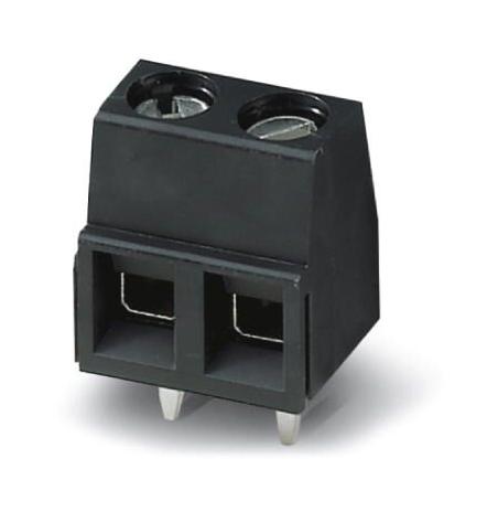 MKDSN 1,5/ 2-5,08 HT BK TB, WIRE TO BRD, 2POS, 16AWG, BLK PHOENIX CONTACT