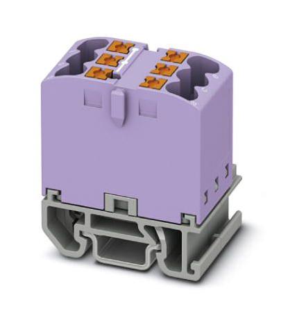 PTFIX 6X2,5-NS15A VT TB, POWER DISTRIBUTION, 6P, 12AWG, VT PHOENIX CONTACT