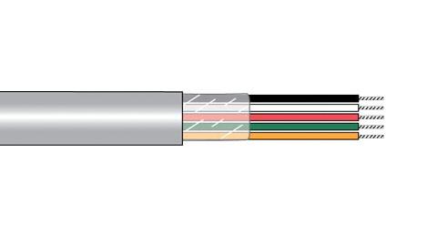 M38904 SL005 UNSHLD CABLE, 4COND, 0.22MM2, 30M ALPHA WIRE