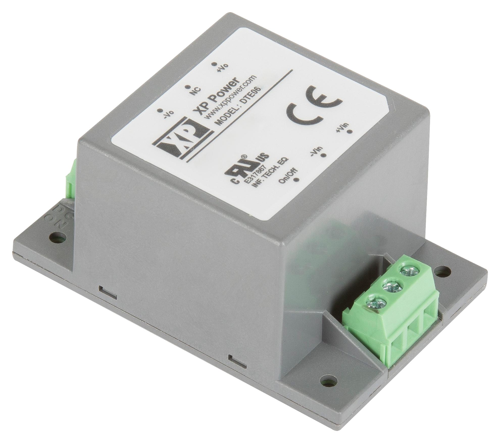 DTE0648S24 DC-DC CONVERTER, 24V, 0.25A XP POWER