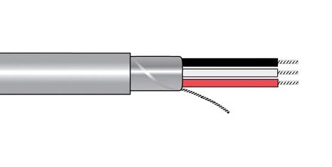 M13227 SL005 SHLD CABLE, 3COND, 0.35MM2, 30M ALPHA WIRE