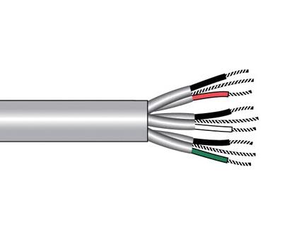 6062C SL001 SHLD MULTIPAIR, 2 PAIR, 18AWG, 305M ALPHA WIRE