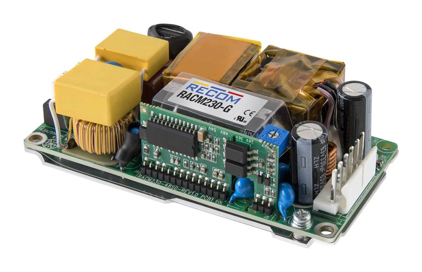 RACM230-48SG POWER SUPPLY, AC-DC, 48V, 4.8A RECOM POWER