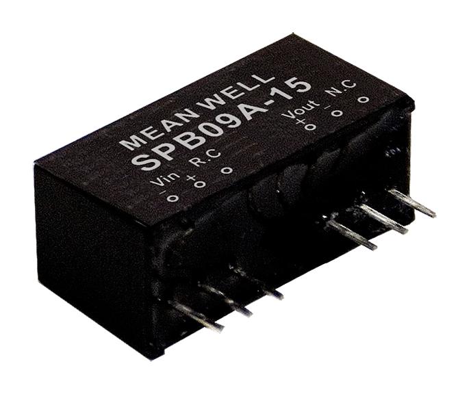 SPB09A-15 DC-DC CONVERTER, 15V, 0.6A MEAN WELL
