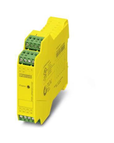 PSR-SPP- 24UC/URM/5X1/1X2 SAFETY RLY, 5PST/SPST, 24V, 6A, DIN RAIL PHOENIX CONTACT