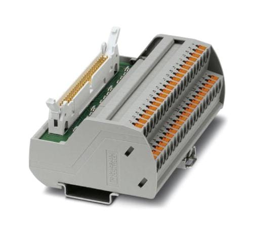 VIP-2/PT/FLK50/LED/PLC PASSIVE MODULE, 50POS, 24VDC, PUSH-IN PHOENIX CONTACT