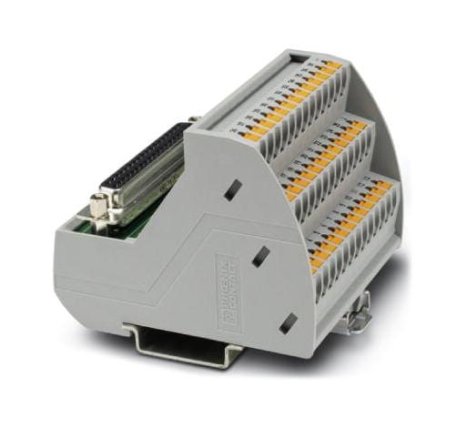 VIP-3/PT/D37SUB/F/LED PASSIVE MODULE, 37POS, 24VDC, PUSH-IN PHOENIX CONTACT