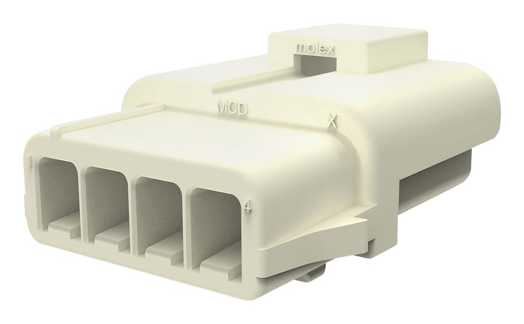 150201-0014 CONNECTOR HOUSING, HERMAPHRODITIC, 4POS MOLEX