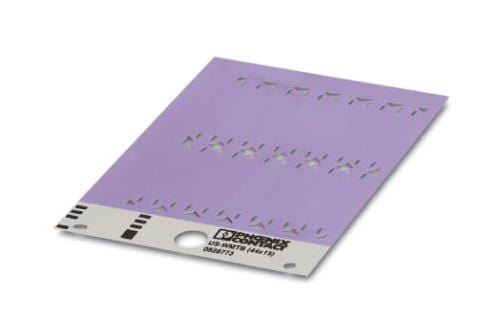 US-WMTB (44X15) VT CABLE MARKER, 4MM, PVC, VIOLET PHOENIX CONTACT