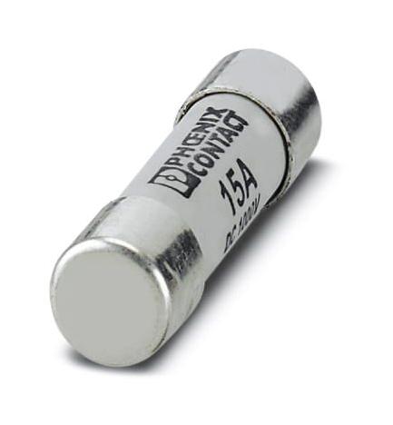 FUSE 10,3X38 15A PV CARTRIDGE FUSE, 15A, 1KV, 10.3 X 38MM PHOENIX CONTACT