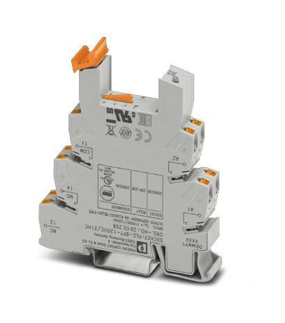 PLC-BPT-120UC/21HC RELAY SOCKET, 120V, DIN RAIL PHOENIX CONTACT