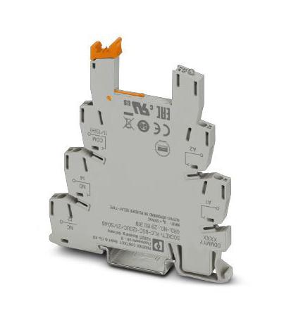 PLC-BSC-120UC/21/SO46 RELAY SOCKET, 120VAC, DIN RAIL PHOENIX CONTACT