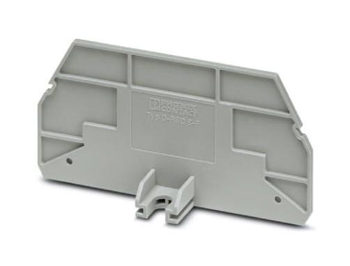 D-RSC 6-F FLANGE COVER, FEED-THROUGH TB, GREY PHOENIX CONTACT