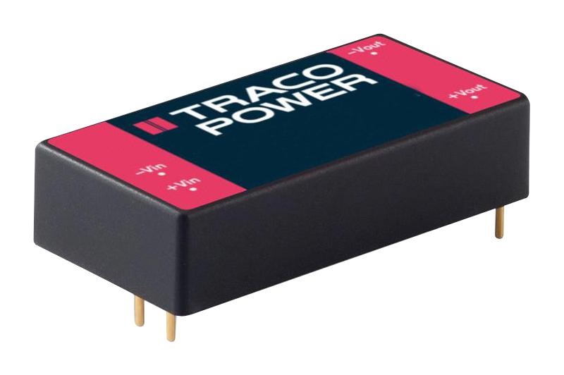 TRI 15-4822 DC-DC CONVERTER, 2 O/P, 15W TRACO POWER