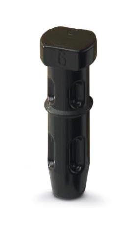 KDT-ST 5 FILLER PLUG, 5MM, NYLON, BLACK PHOENIX CONTACT