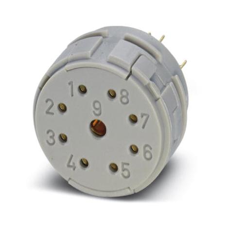 RC-09S1N120000 SENSOR INSERT, SOCKET, 9POS, SOLDER PHOENIX CONTACT