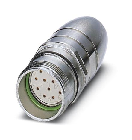 RC-09S1N1290K5 CIRCULAR CONNECTOR, RCPT, 9POS, CABLE PHOENIX CONTACT