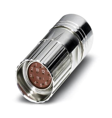 RF-12S2N8A80DU CIRCULAR CONNECTOR, PLUG, 12POS, CABLE PHOENIX CONTACT