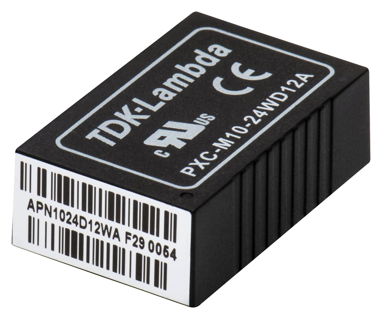PXC-M03-48WD-15 DC-DC CONVERTER, 2 O/P, 15V, 0.1A TDK-LAMBDA