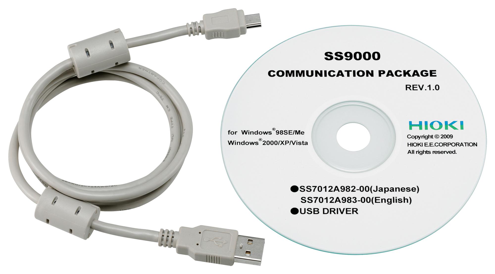 SS9000 COMMUNICATION PACKAGE, DC SIGNAL SOURCE HIOKI