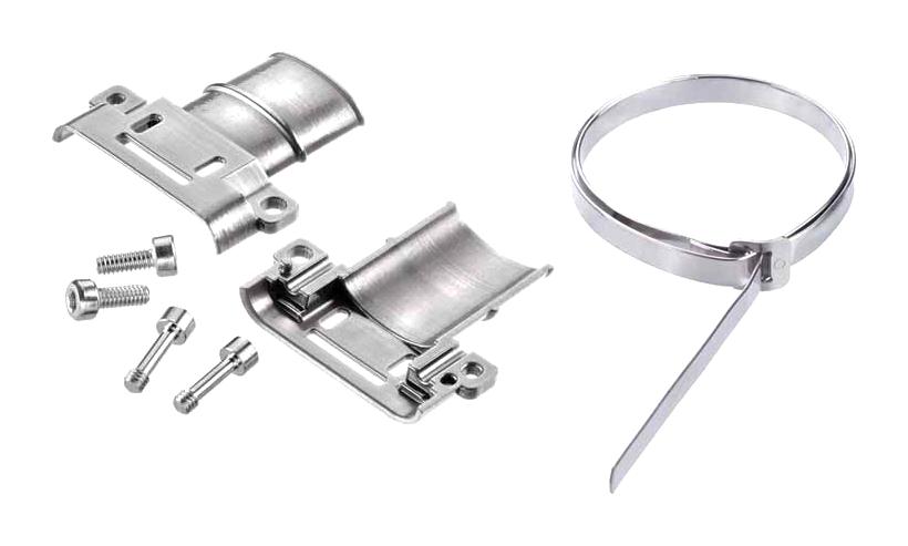 G125-96416F1 BACKSHELL KIT, RCPT, 180DEG, ALUMINIUM HARWIN