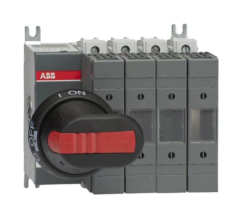 OS63GD04N2P FUSED SWITCH, 4 POLE, 4 FUSE, 63A, 690V ABB