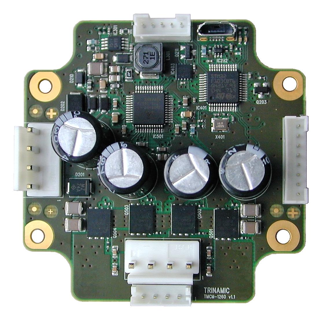 TMCM-1260-TMCL STEPPER MOTOR CTRL, TMCL, 2PH, 6A, 54VDC TRINAMIC / ANALOG DEVICES