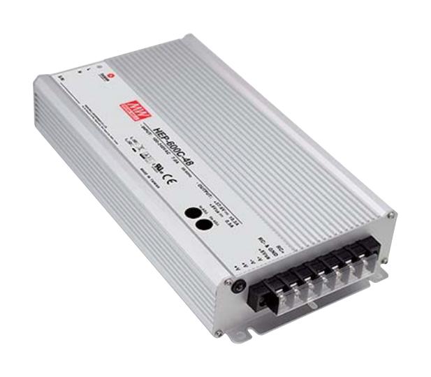 HEP-600C-12 SINGLE OUTPUT BATTERY CHARGER, 600W, 12V MEAN WELL