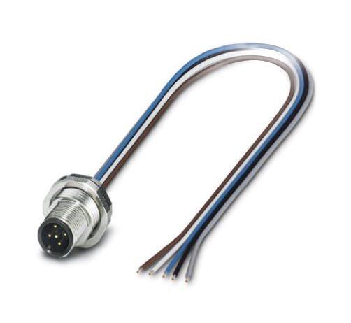 SACC-DSI-M12MS-5CON-PG9/0,5 CBL ASSY, SENSOR, M12 PLG-FREE END, 0.5M PHOENIX CONTACT