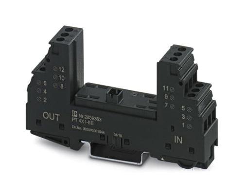 PT 4X1-BE BASE ELEMENT, SURGE PROTECTION DEVICE PHOENIX CONTACT